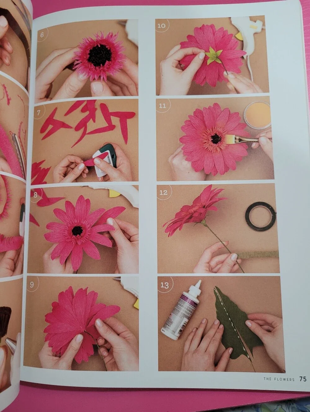 Crepe Paper Flowers Beginner's Guide Making & Arranging Book Lia Griffith (1639)